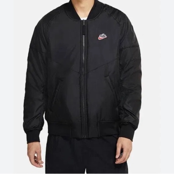 MEN'S NIKE REVERSIBLE QUILTED JACKET XL - Picture 5 of 13